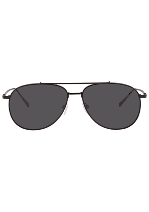 Salvatore Ferragamo Grey Pilot Mens Sunglasses SF201S 002 60