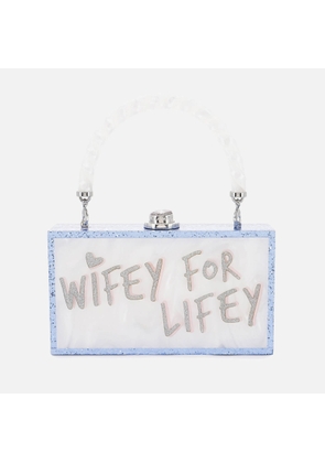 Sophia Webster Women's Cleo Wifey For Lifey - Pearl Blue
