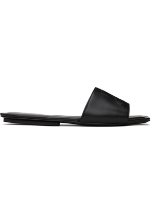 Courrèges Black 'AC' Sandals
