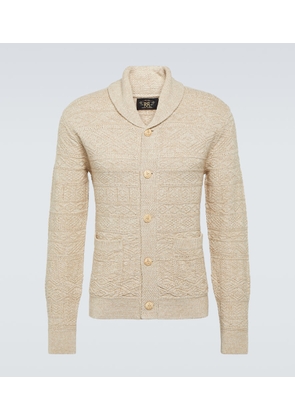 RRL Cotton and linen cardigan