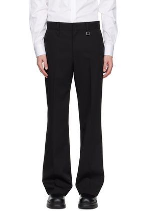 WOOYOUNGMI Black Straight Trousers