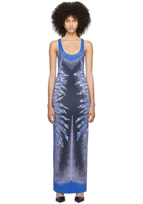 Y/Project Blue Whisker Maxi Dress