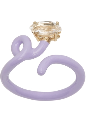 Bea Bongiasca Purple Baby Vine Tendril Ring
