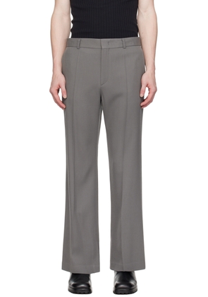 Recto Gray Groove Trousers