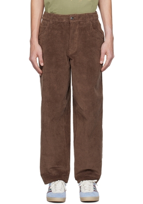 Dime Brown Classic Trousers