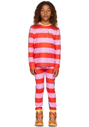 Stella McCartney Kids Multicolor Striped Long Sleeve T-Shirt & Leggings