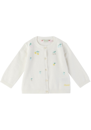 Bonpoint Baby Off-White Claudie Cardigan