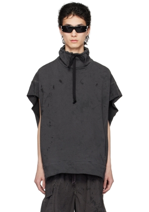 NICOLAS ANDREAS TARALIS SSENSE Exclusive Black Doublesized Sweatshirt