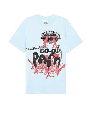 P.A.M. Perks and Mini Co-op Tee in Blue Mist - Baby Blue. Size M (also in ).