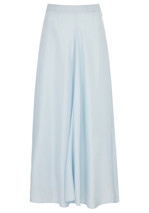 Forte_forte Silk-satin Maxi Skirt - Light Blue - 2 (UK 10 / S)