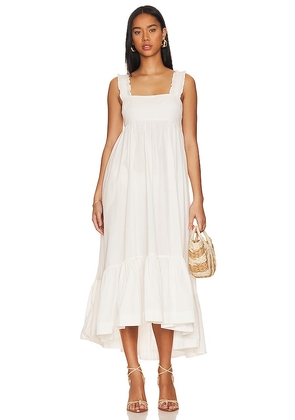 Free People Isabella Maxi Dress in White. Size S.