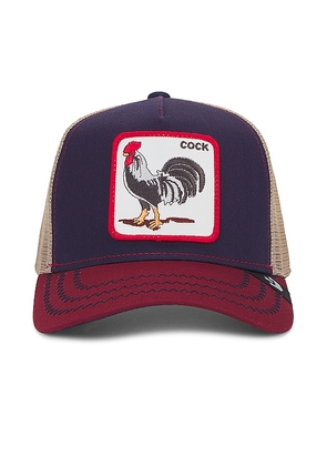 Goorin Brothers The Cock Hat in Navy.
