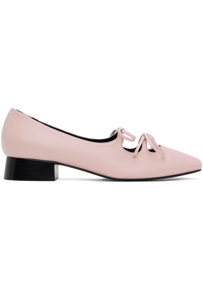 Nicole Saldaña SSENSE Exclusive Pink Isabel Ballerina Flats
