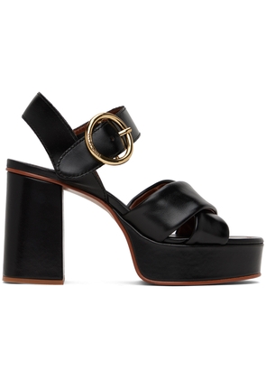 See by Chloé Black Lyna Sandals
