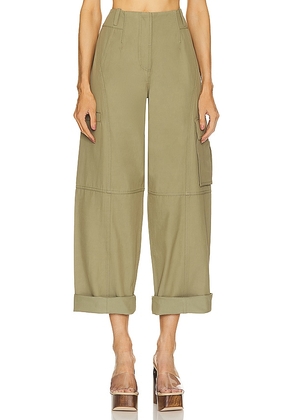 Cult Gaia Adrie Pant in Sage. Size 2, 4, 6, 8.
