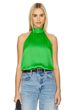 Favorite Daughter The Take A Bow Bodysuit in Green. Size M, S, XL, XS.