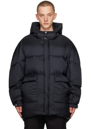WOOYOUNGMI Black Quilted Down Jacket