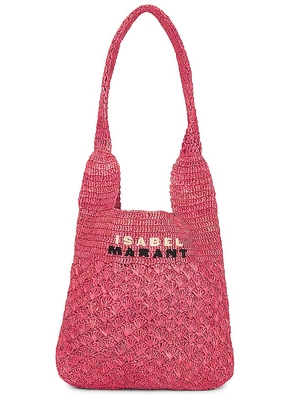 Isabel Marant Praia Small Tote in Pink.