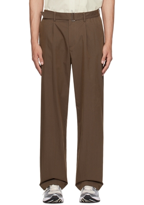 LE17SEPTEMBRE Brown Belted Trousers