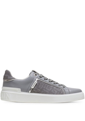 Balmain B-Court leather sneakers - Grey