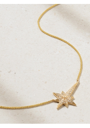 Robinson Pelham - North Star Large 14-karat Gold Diamond Necklace - One size