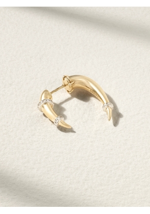 Rainbow K - 14-karat Gold Diamond Single Earring - One size