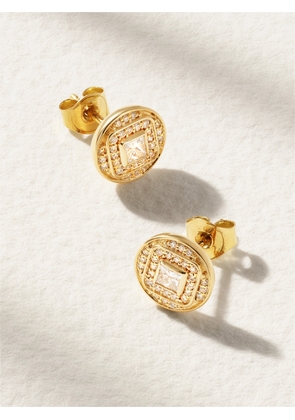 Almasika - Veni 18-karat Gold Diamond Earrings - One size