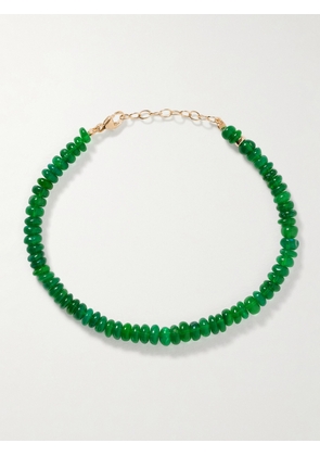 JIA JIA - Gold Opal Bracelet - Green - One size