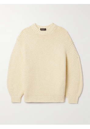 Loro Piana - Cotton Sweater - White - x small,small,medium,large,x large