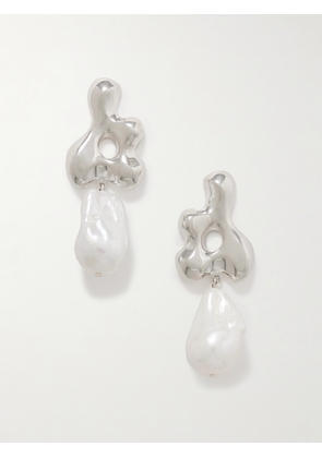 AGMES - + Simone Bodmer-turner Recycled Sterling Silver Pearl Earrings - One size