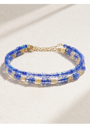 JIA JIA - Set Of Two 14-karat Gold Opal Bracelet - Blue - One size