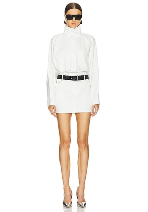 Ronny Kobo Andy Dress in White. Size M, S, XL, XS.
