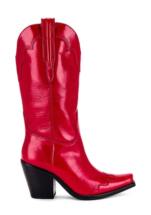 RAYE Amarillo Boot in Red. Size 6, 6.5, 7, 7.5, 8, 8.5, 9, 9.5.
