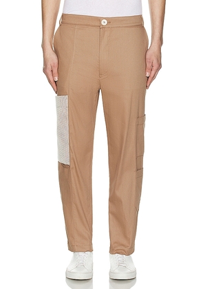 SIEDRES Justin Cargo Pant in Tan. Size 52, 54.