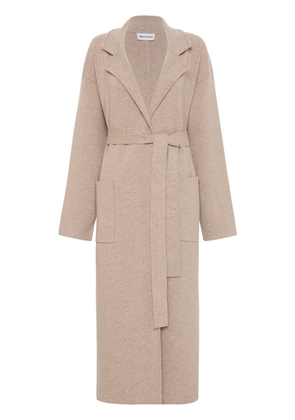 Rebecca Vallance Marion belted single-breasted coat - Neutrals