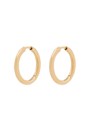 Tom Wood 9kt yellow gold small Classic hoop earrings
