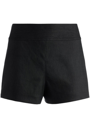 alice + olivia Donald high-waisted short shorts - Black