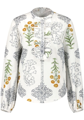 Giambattista Valli floral-print blouse - White