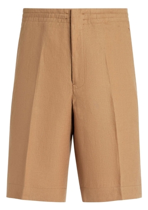 Zegna Pure Linen shorts - Neutrals