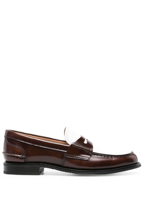 Church's Pembrey W5 leather loafers - Brown