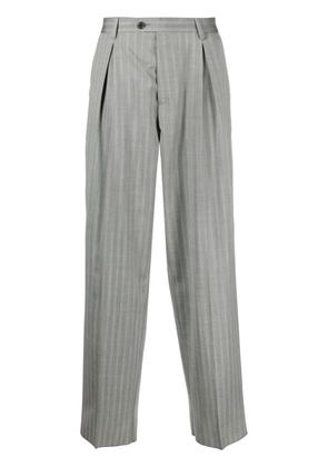 Moschino tailored virgin wool trousers - Grey