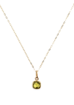 Swayta sha 18kt yellow gold gemstone-pendant necklace