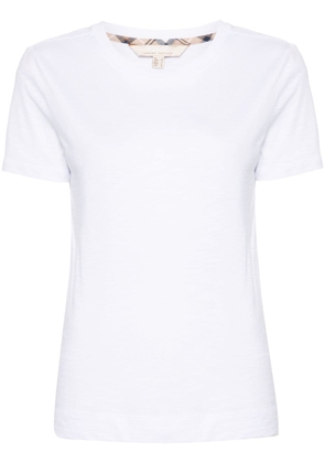 Barbour logo-plaque T-shirt - White