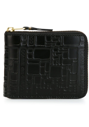 Comme Des Garçons Wallet zip around wallet - Black