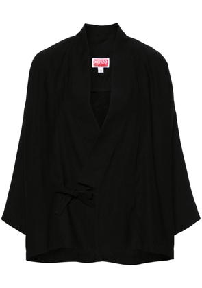 Kenzo V-neck lightweight jacket - Black