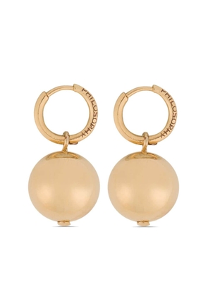 Philosophy Di Lorenzo Serafini faux-pearl hoop earrings - Gold