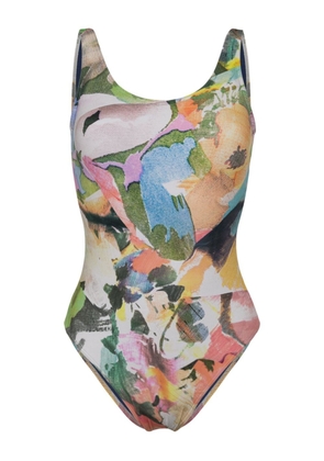 Paul Smith Floral Collage-print swimwear - Pink