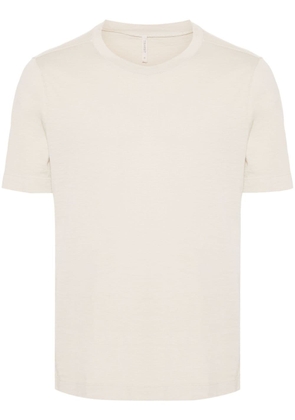 Transit short-sleeve cotton T-shirt - Neutrals