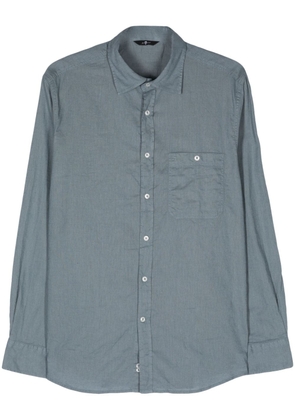 7 For All Mankind classic-collar long-sleeve shirt - Blue
