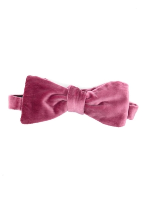 Paul Smith adjustable velvet bow tie - Pink